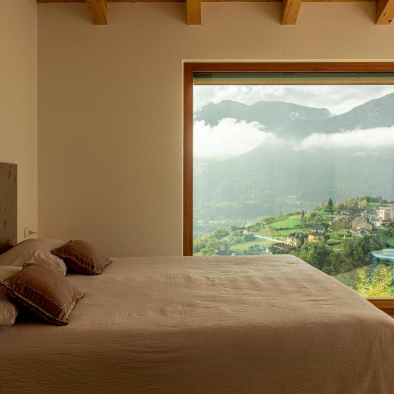 Maso al Sole Agriturismo - Habitación Doble con vistas a la montaña - 19