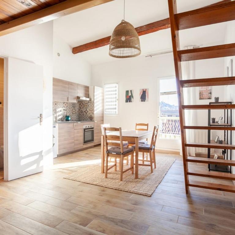 Saint PonsCocon au pied du Panier avec balcon - Appartement - 4