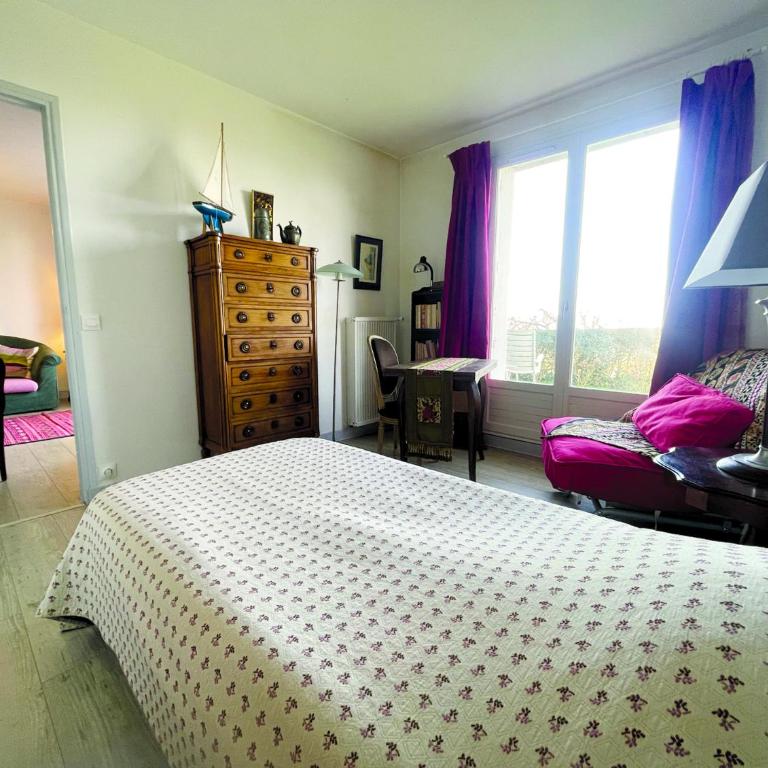 Résidence Brise du Large - Grand appartement 6 personnes magnifique vue mer - Apartamento de 3 dormitorios con vistas al mar - 12