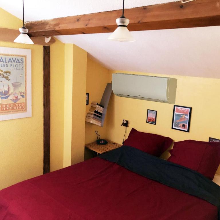 Appt T2 climatisé, climatisation neuve cette année!, Piscine, la Plage à 130m! Parking privé clos, Lave-linge, Lave-vaisselle, Draps, Linge et Ménage inclus! - Appartement 1 Chambre - 9