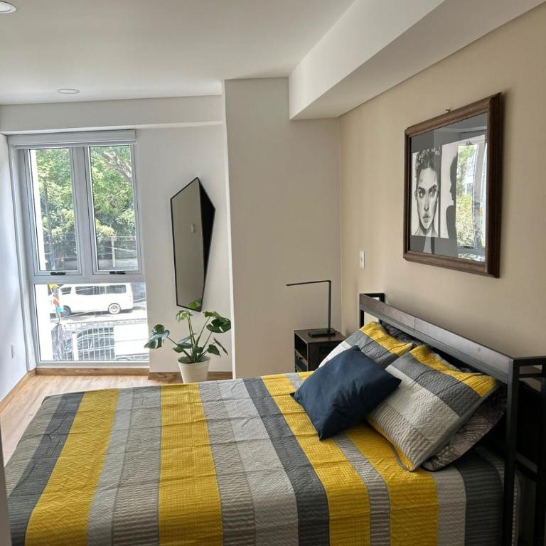 New, spacious, bright view of the Museo del Chopo - Two-Bedroom Apartment - 4