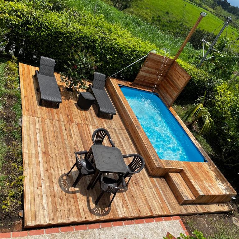 Cabaña alpina Júpiter - Two-Bedroom Chalet - 20
