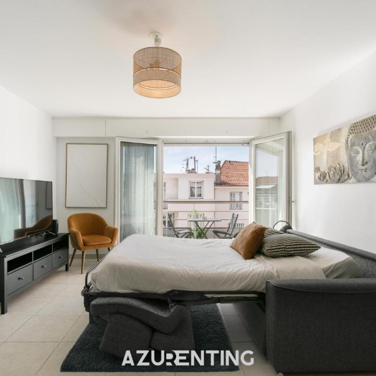 Azurenting - T3 Cœur d'Antibes - Clim - Apartment mit 2 Schlafzimmern und Balkon - 7