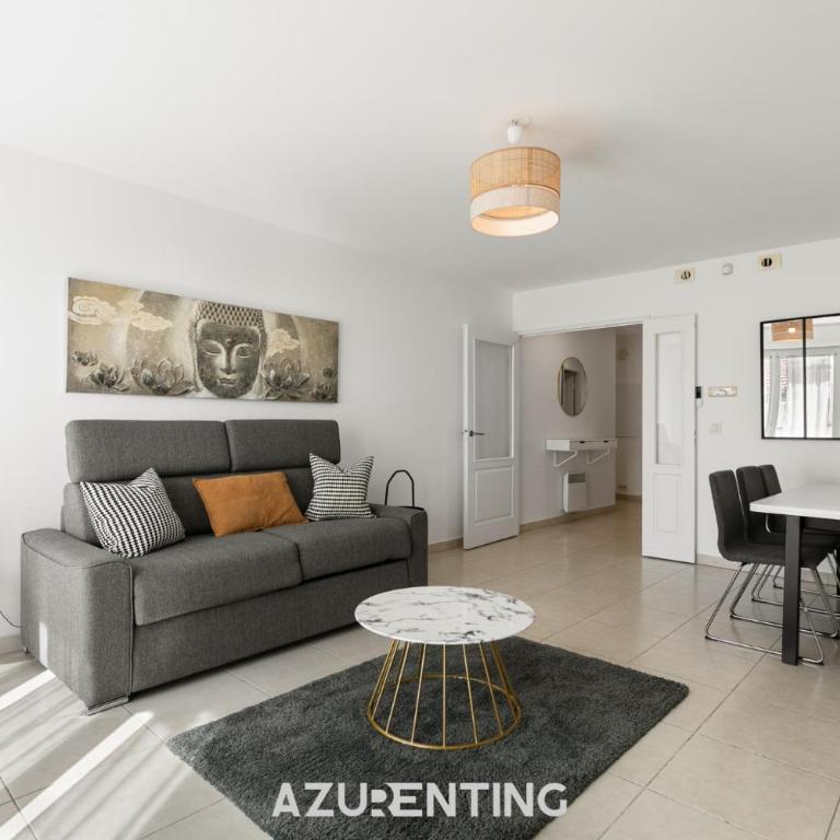 Azurenting - T3 Cœur d'Antibes - Clim - Apartment mit 2 Schlafzimmern und Balkon - 10