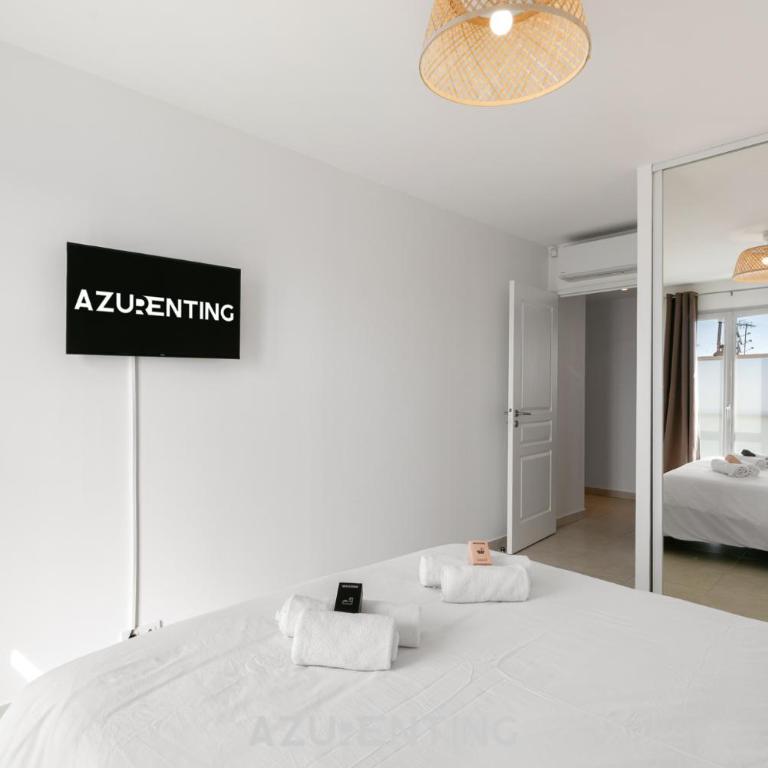 Azurenting - T3 Cœur d'Antibes - Clim - Apartment mit 2 Schlafzimmern und Balkon - 11