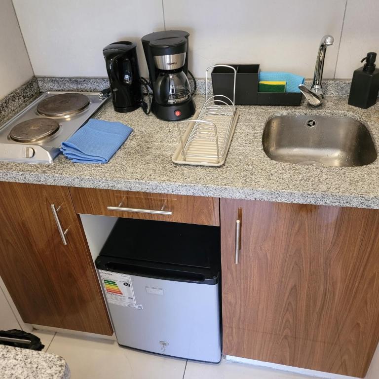01 Comodo, cama KING con Estacionamiento Providencia - One-Bedroom Apartment - 5