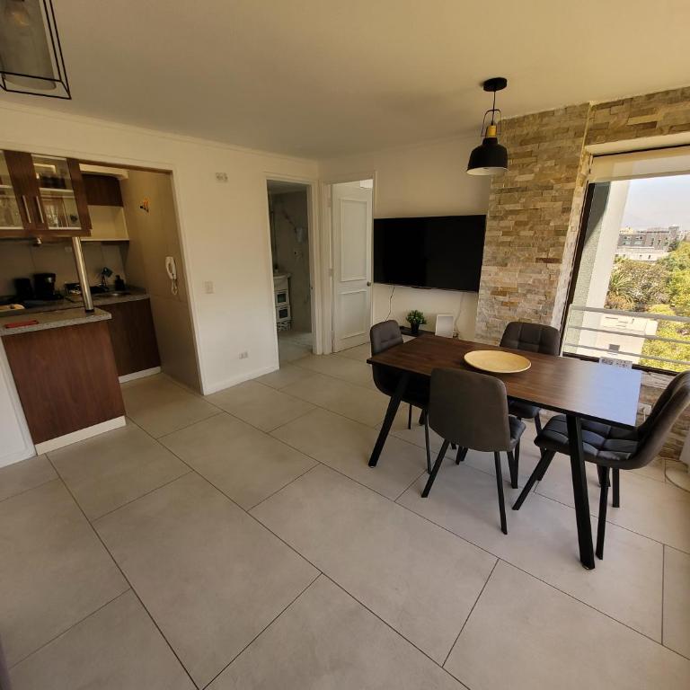 01 Comodo, cama KING con Estacionamiento Providencia - One-Bedroom Apartment - 22