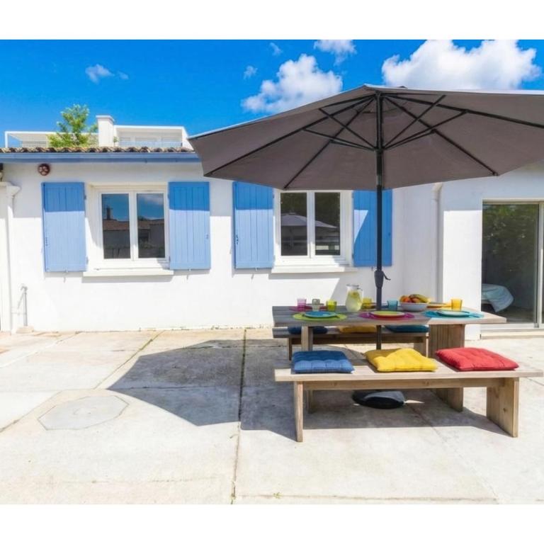 Maison plain pied hyper centre avec véranda 5 min à pied plage Royan 3 chambres - Villa 3 Chambres - 1