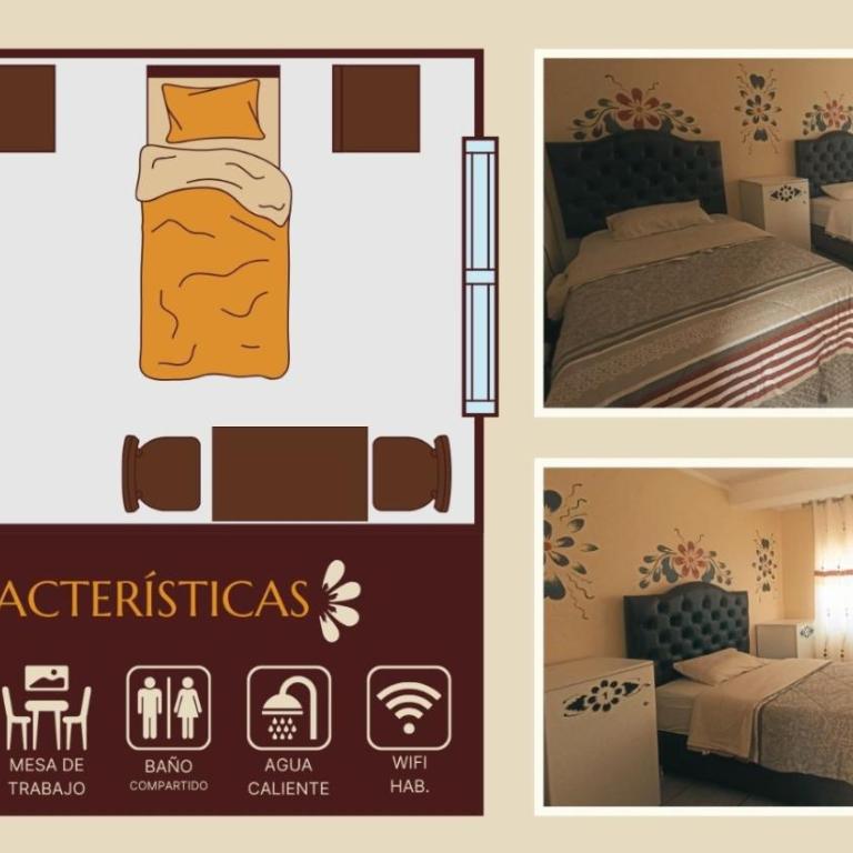 Casa Sucre Hostel Ayacucho - Habitación Doble - 1 o 2 camas - 4