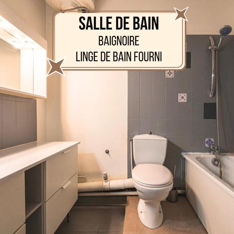 LYS - Idéal pour familles & amis - Hypercentre - Vue Fontaine Subé et Cathédrale - Wifi - Machine à laver - Gare, Cathédrale de Reims, Commerces, Restaurants & Transports en commun accessibles à pied en moins de 10 minutes - Appartamento Deluxe con 2 Camere da Letto - 19