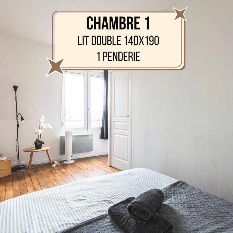 LYS - Idéal pour familles & amis - Hypercentre - Vue Fontaine Subé et Cathédrale - Wifi - Machine à laver - Gare, Cathédrale de Reims, Commerces, Restaurants & Transports en commun accessibles à pied en moins de 10 minutes - Appartamento Deluxe con 2 Camere da Letto - 17