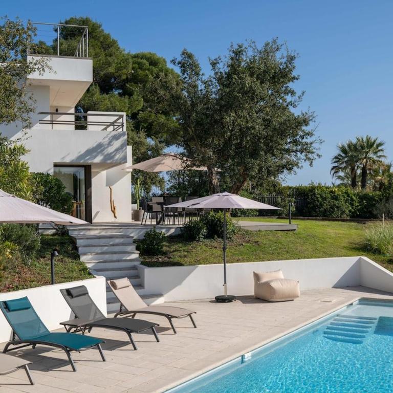 Villa d exception, Vue mer et Rooftop Super Cannes - Villa con vistas al mar - 22