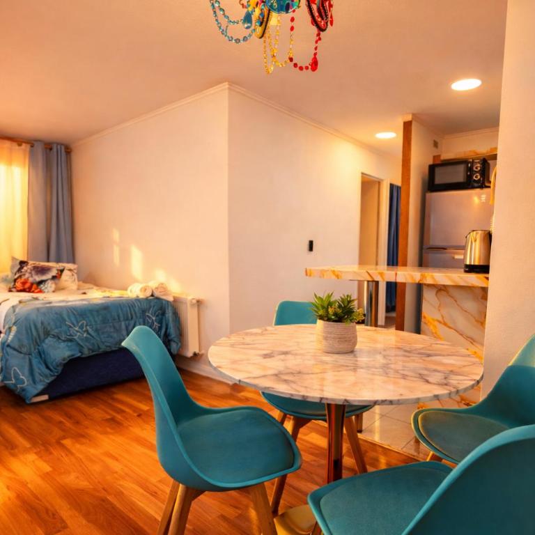 Depto metro Santa Ana 8 (2 dormitorios) - Two-Bedroom Apartment - 2