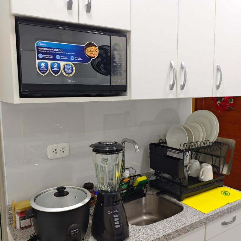 Air conditioning, Wi-Fi, separate entraAire acondicionado, Wifi, entrada independientence - Apartamento de 1 dormitorio - 6
