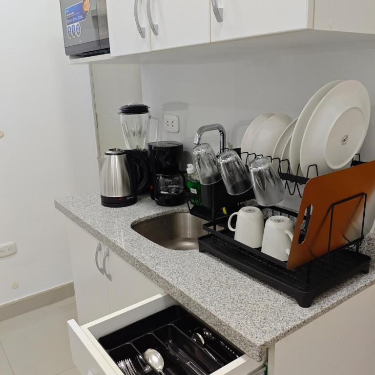 Air conditioning, Wi-Fi, separate entraAire acondicionado, Wifi, entrada independientence - Apartamento de 1 dormitorio - 18