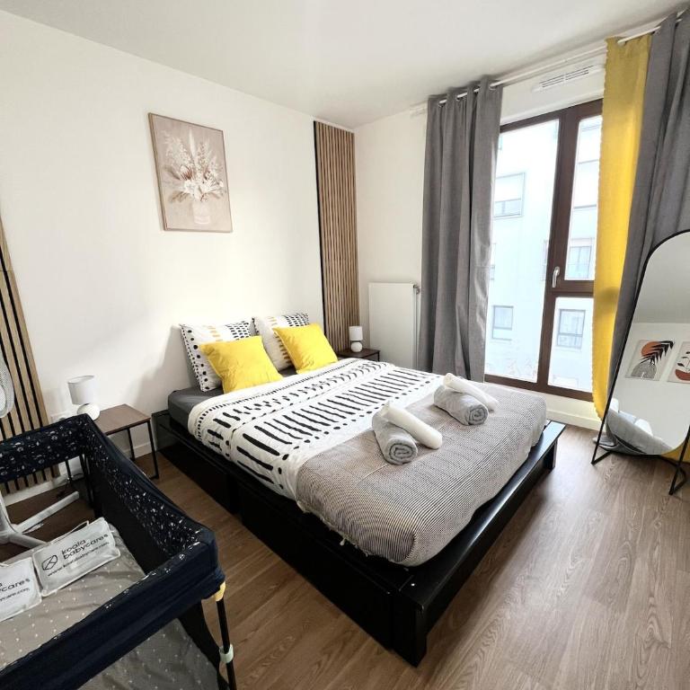 évasion parisienne - T2 Familial à Saint Denis - Apartamento de 1 dormitorio con vistas - 10