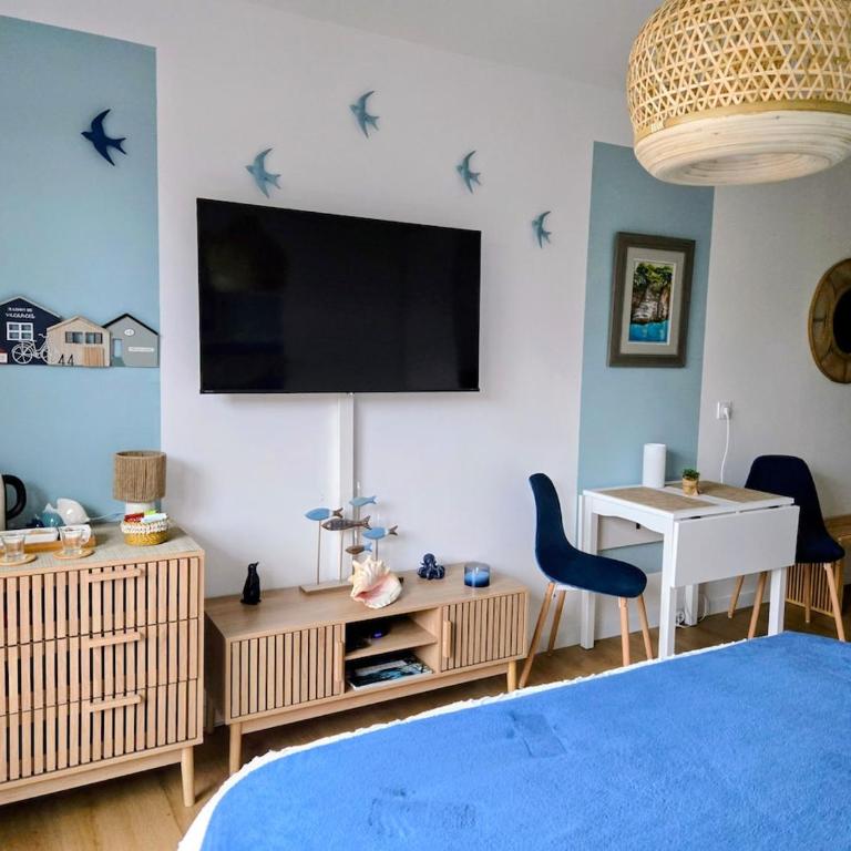 Studio Bleu Aix-en-Provence terrasse, piscine, parking - Appartamento con Terrazza - 1