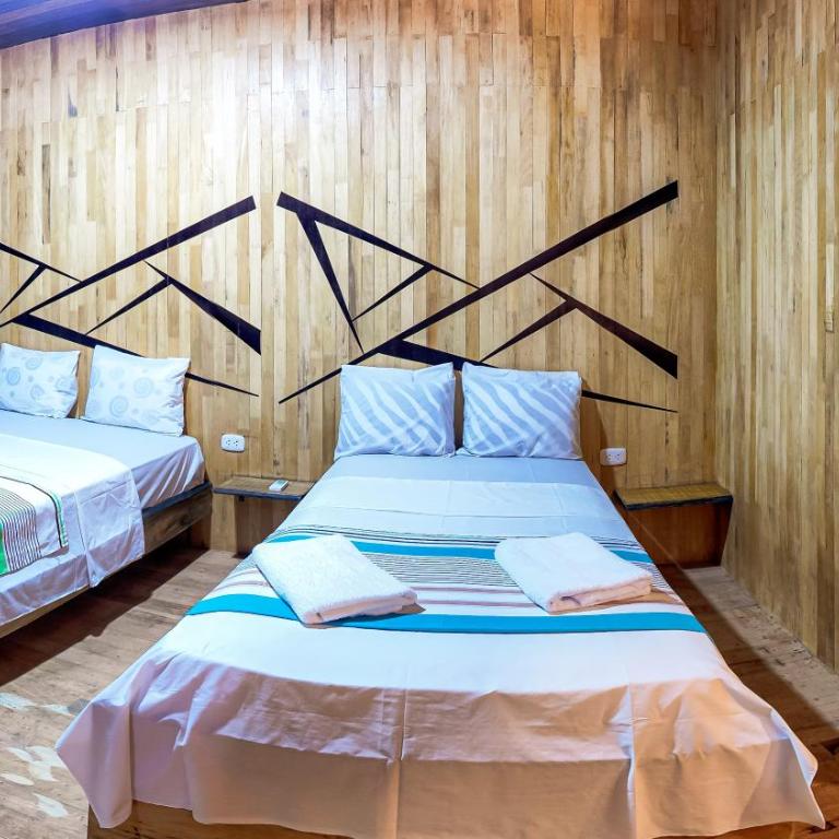 Retazos Eco Hotel - Double Room with Two Double Beds - 1