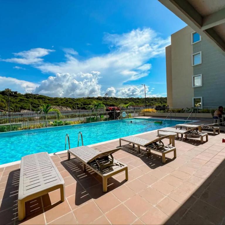 Amazing apartment cerca the beach Manzanillo Sector - Three-Bedroom Apartment - 3