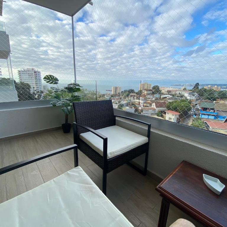Gran Dpto Vista Mar 3D2B, Piscina, Cancha, Terraza - One-Bedroom Apartment - 7