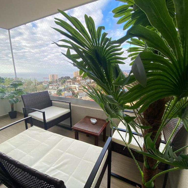 Gran Dpto Vista Mar 3D2B, Piscina, Cancha, Terraza - One-Bedroom Apartment - 5