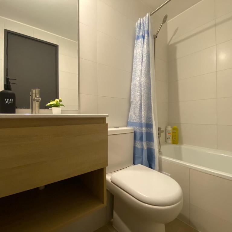 Gran Dpto Vista Mar 3D2B, Piscina, Cancha, Terraza - One-Bedroom Apartment - 18