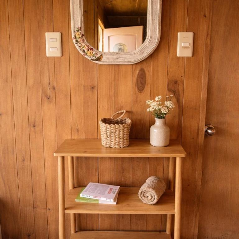 Cozy Cabin in Chiloé Wifi in Native Forest and Ocean View Retreat - Two-Bedroom Chalet - 13