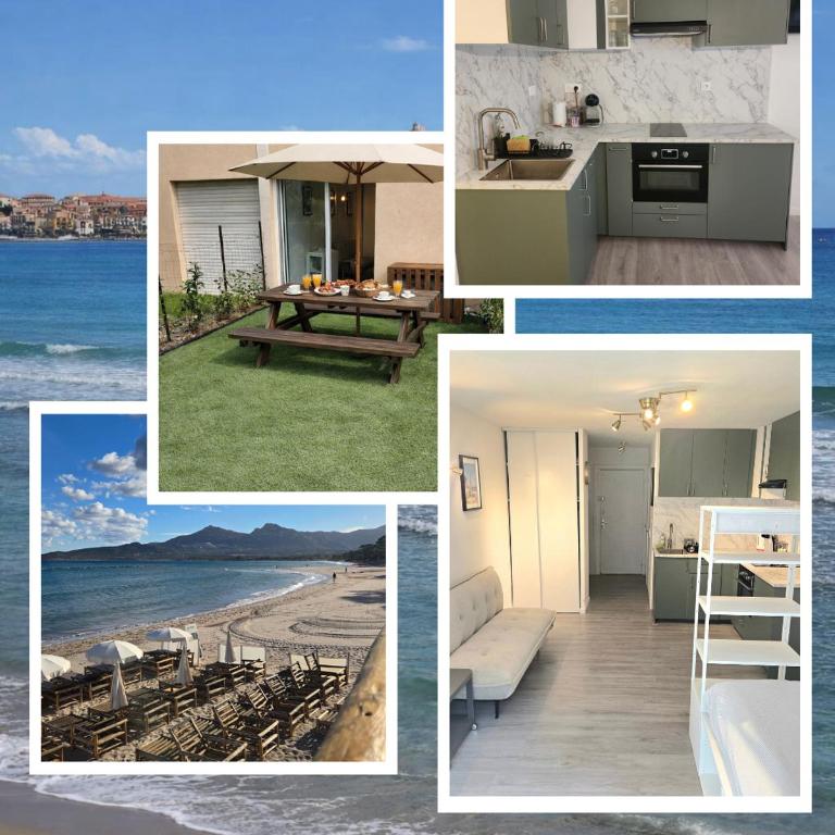 Studio Calvi avec jardinet à 2 min à pieds de la plage - Studio - 1