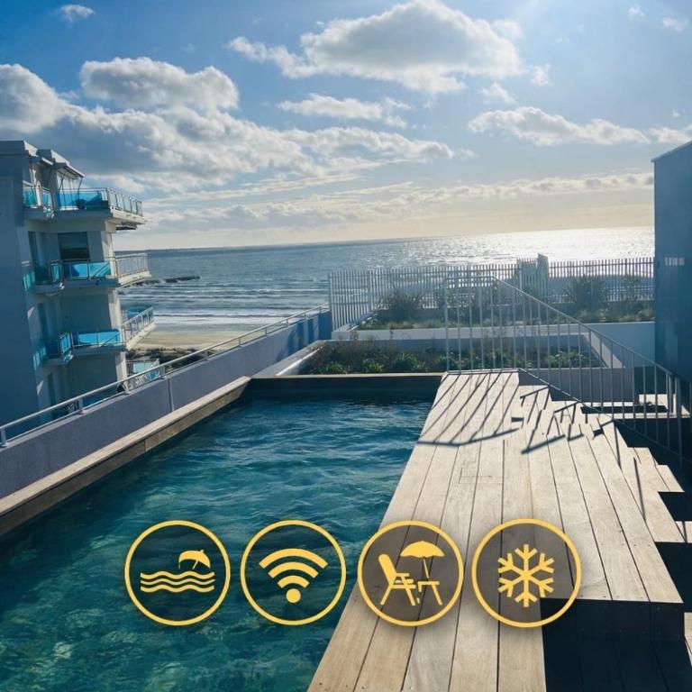 Le Romance rooftop piscine parking terrasse vue mer - Appartamento con 2 Camere da Letto - 17