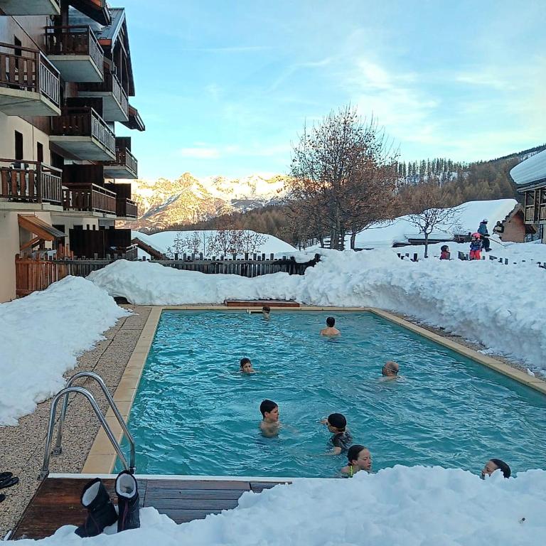 Appart 6 pers à 1800m, vue superbe, ski aux pieds - Apartment mit 3 Schlafzimmern - 6