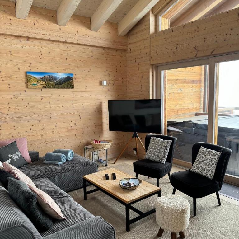 Dixence Resort Luxury Top Floor Apartment with Jacuzzi - Apartment - 7