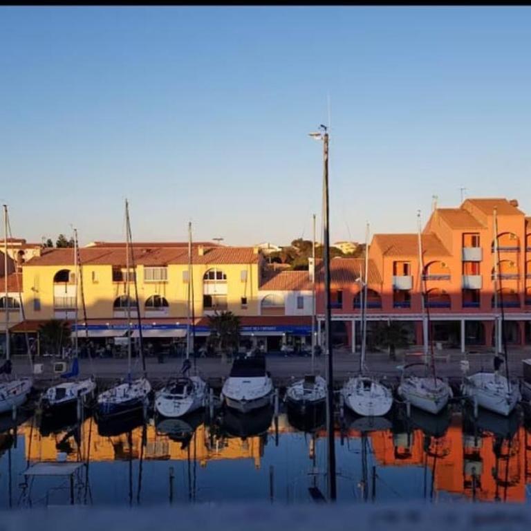 T2, parking, vue sur le port - Appartamento con 1 Camera da Letto - 5