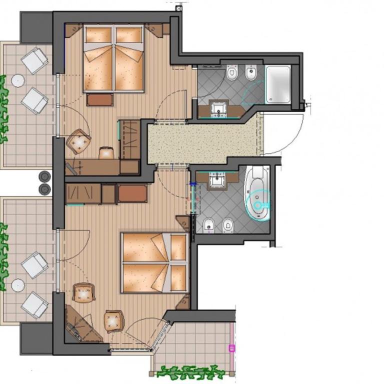 MOTA hotel - Suite con 2 Camere da Letto - 9