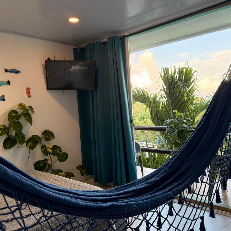 Sunrise view posada - Double Room with Private Bathroom - 14
