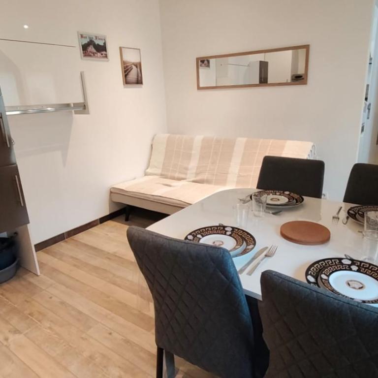 Résidence des Fleurs - Les Escapades Cosy - 1 à 4 personnes - Apartment mit 1 Schlafzimmer und Gartenblick - 4