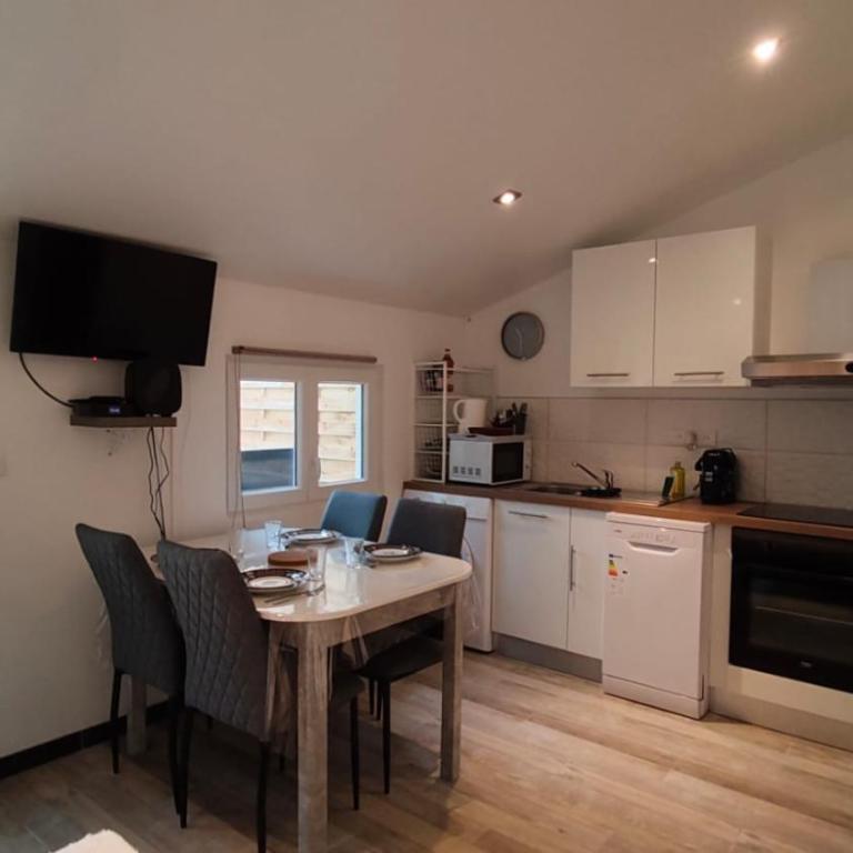 Résidence des Fleurs - Les Escapades Cosy - 1 à 4 personnes - Apartment mit 1 Schlafzimmer und Gartenblick - 3