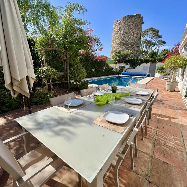 58 - villa 4 chambre piscine prive proche de la mer a Cancelada - Villa con piscina privada - 14