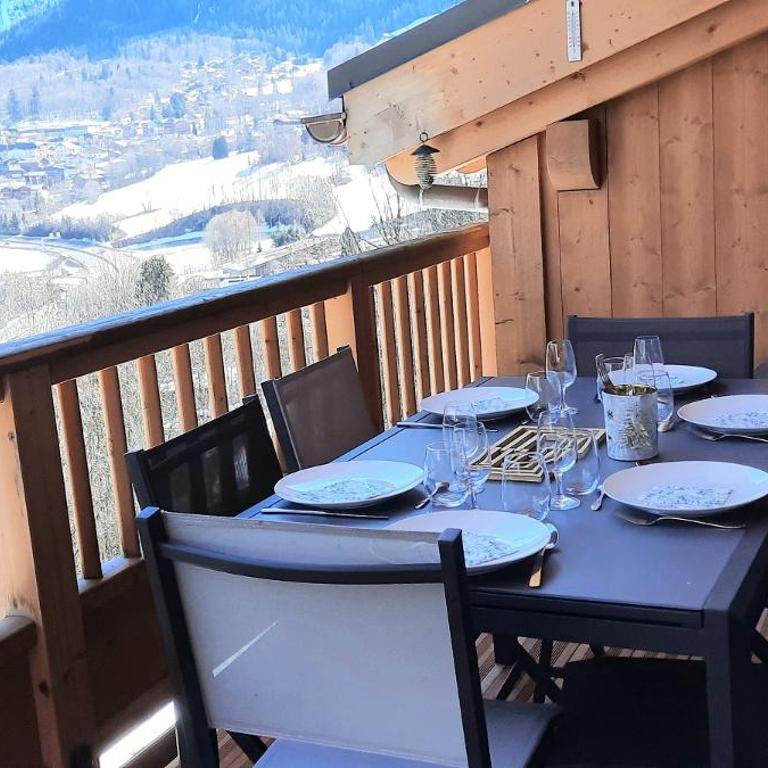 Appartement esprit chalet, proche remontées avec garage - Appartement 2 Chambres avec Vue sur la Montagne - 35