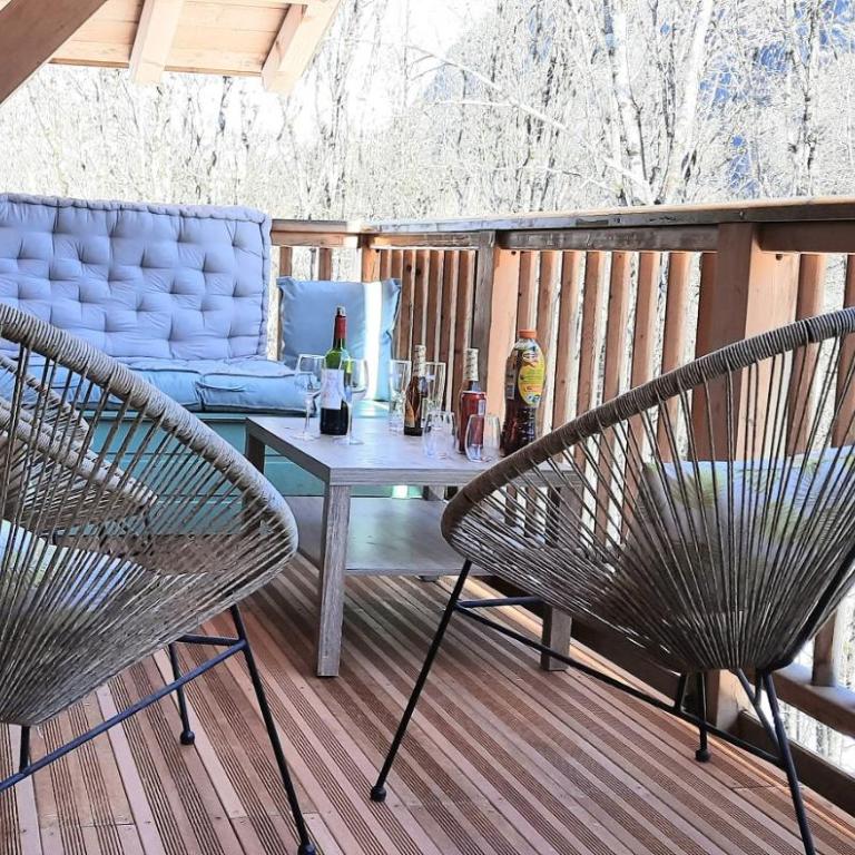 Appartement esprit chalet, proche remontées avec garage - Appartement 2 Chambres avec Vue sur la Montagne - 33