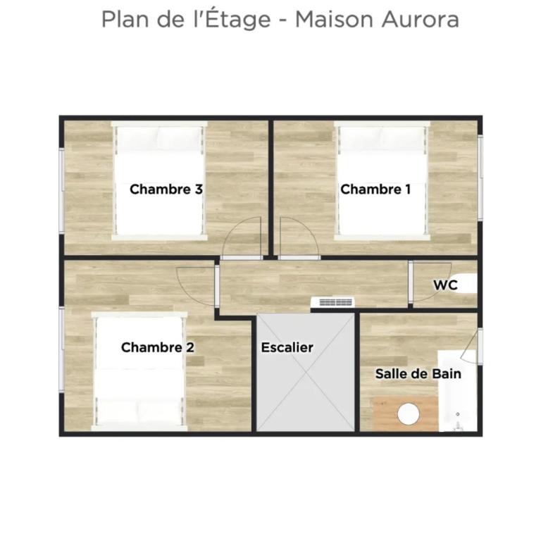 Aux Peupliers de Pradian - Aurora - Villa 3 Chambres - 7