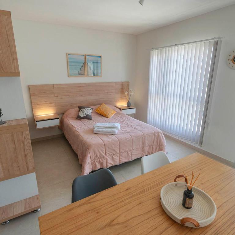 Amplio y luminoso estudio con balcón y parrilla en el centro - Apartamento de 1 dormitorio - 34