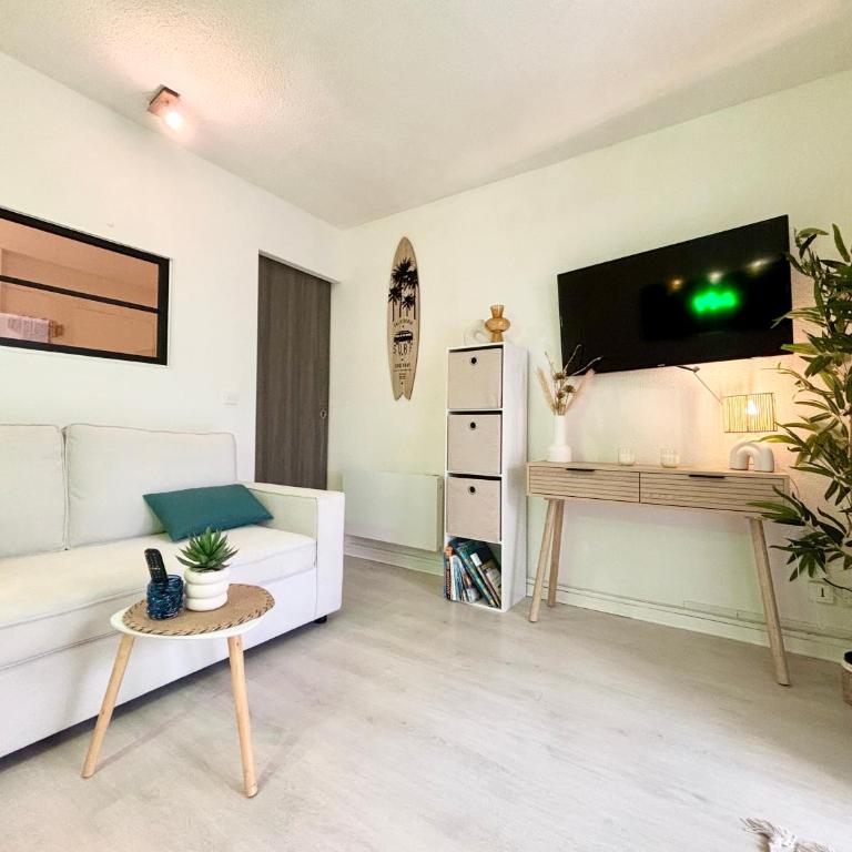 Surfing T2 Accès Plage Privé, Parking, Wifi Dune - Apartment mit 1 Schlafzimmer - 16