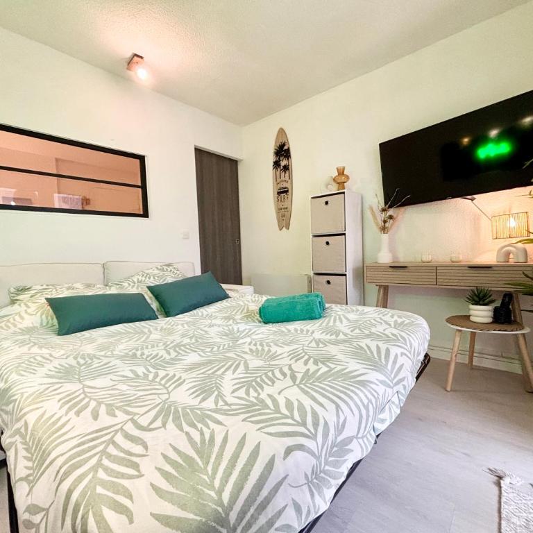 Surfing T2 Accès Plage Privé, Parking, Wifi Dune - Apartment mit 1 Schlafzimmer - 24