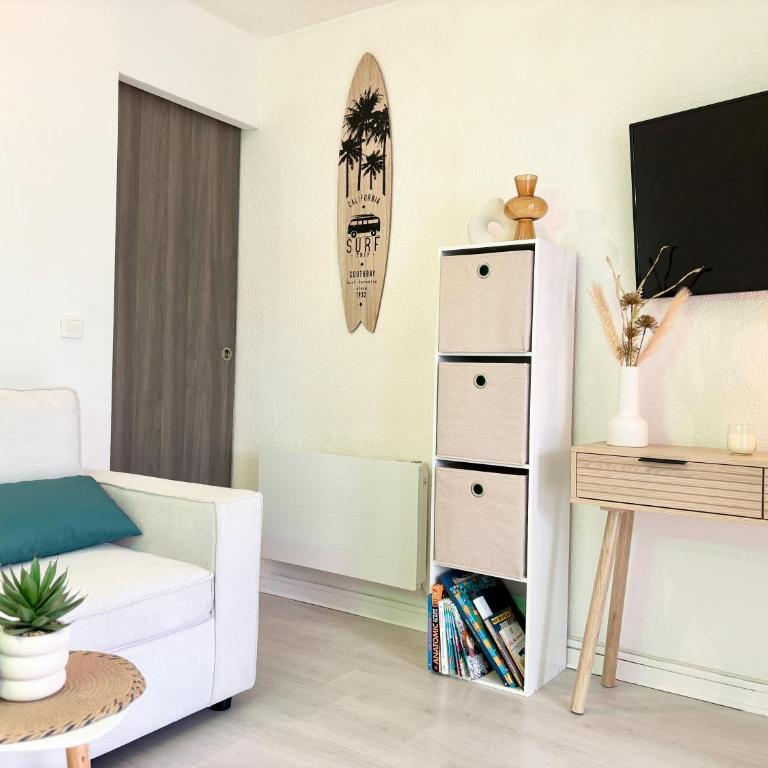 Surfing T2 Accès Plage Privé, Parking, Wifi Dune - Apartment mit 1 Schlafzimmer - 20