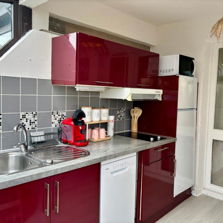 Surfing T2 Accès Plage Privé, Parking, Wifi Dune - Apartment mit 1 Schlafzimmer - 14