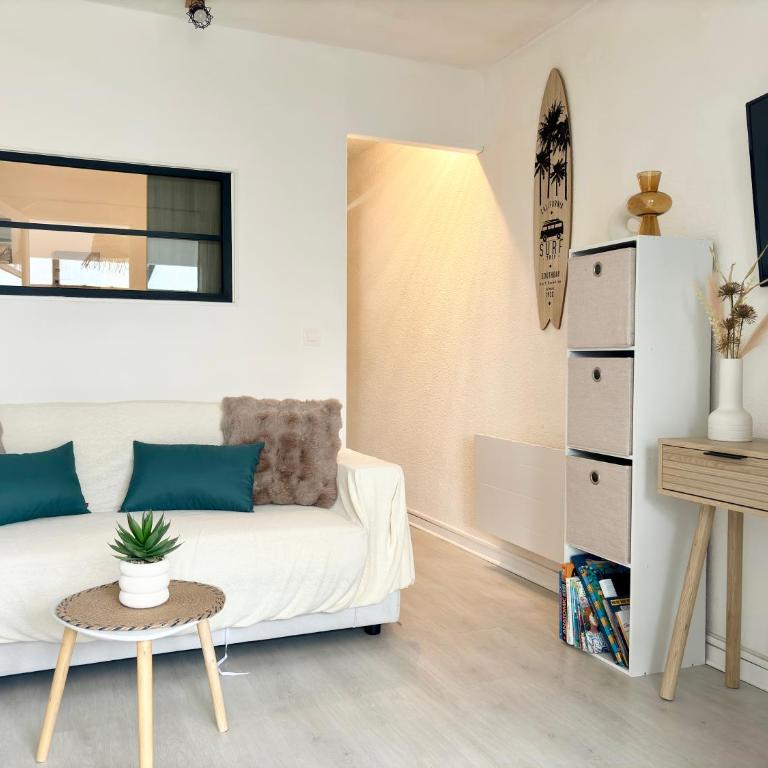 Surfing T2 Accès Plage Privé, Parking, Wifi Dune - Apartment mit 1 Schlafzimmer - 6