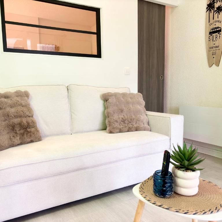 Surfing T2 Accès Plage Privé, Parking, Wifi Dune - Apartment mit 1 Schlafzimmer - 17
