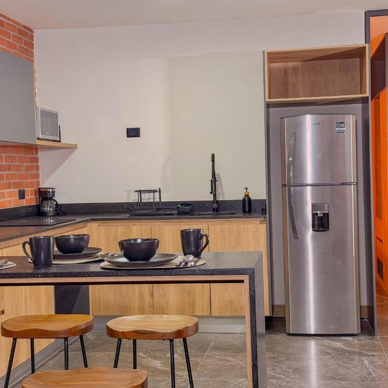 Departamento con Vista en Torre Luum, Col Americana 501 - One-Bedroom Apartment - 7