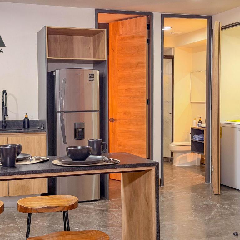 Departamento con Vista en Torre Luum, Col Americana 501 - One-Bedroom Apartment - 28