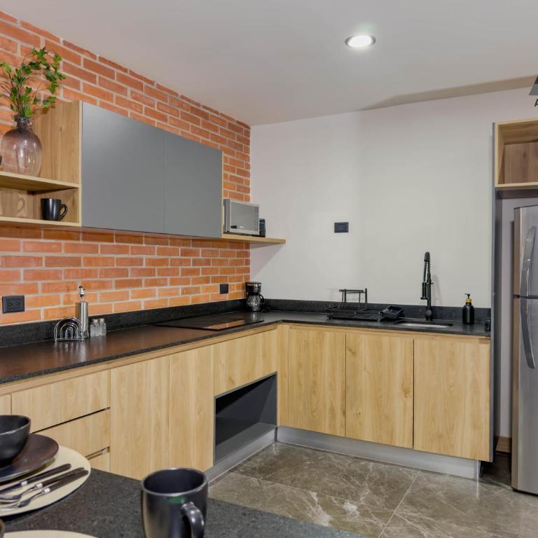 Departamento con Vista en Torre Luum, Col Americana 501 - One-Bedroom Apartment - 9